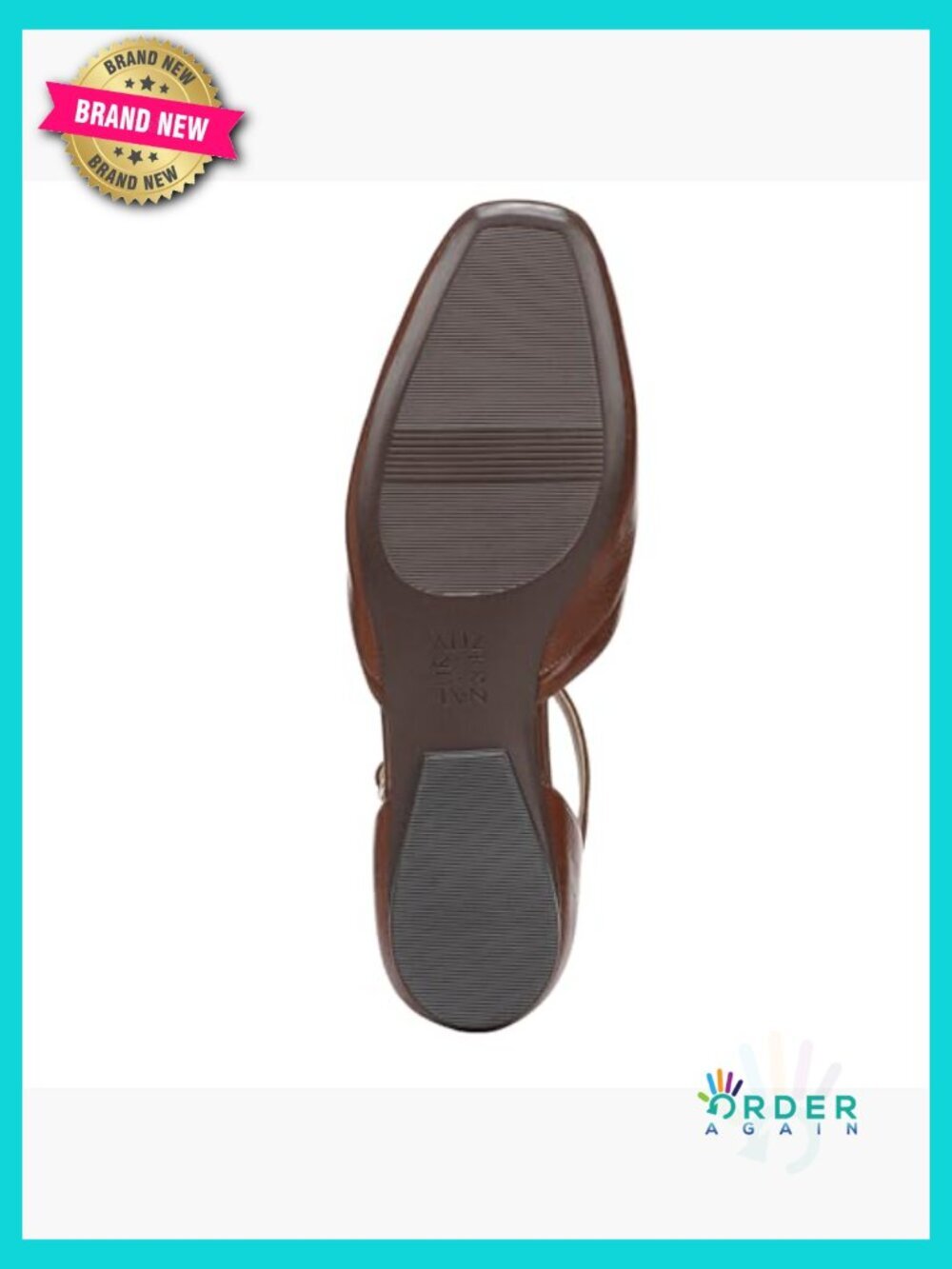 Classic Mary Jane Flat with T-Strap Twist Square Toe Block Heel Comfort - Picture 4 of 7